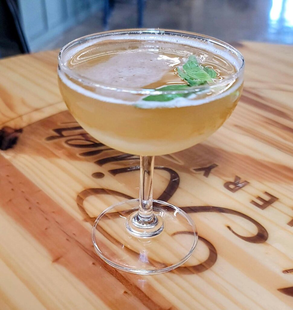 bourbon & bees cocktail from Indian River Distillery located in Vero Beach Florida