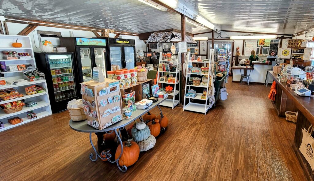 Inside the store at Countryside Family Farms located in vero beach florida