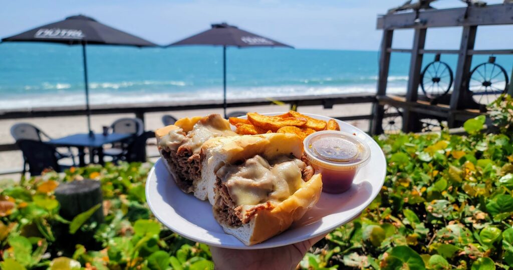VIP Steak sandwich as prepared by Waldo's Restaurant located in Vero Beach florida
