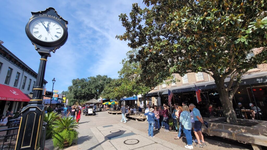 The City Market located in Savannah Georgia
