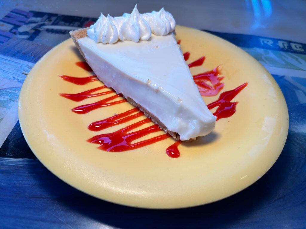 Kevo's Key Lime Pie as served at Long Doggers in Palm Bay Florida
