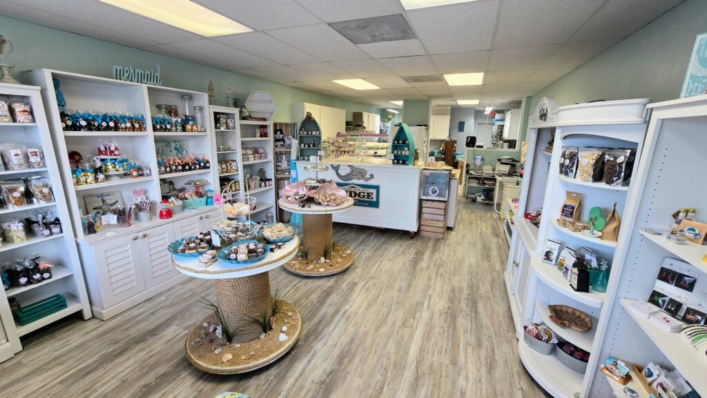Inside showroom from Ellen's Sweets and Treats located in Sebastian Florida